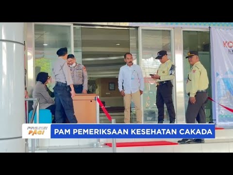 DITSAMAPTA POLDA SULSEL PAM PEMERIKSAAN KESEHATAN CAKADA