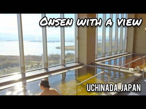 Enjoyable Onsen With a View Just Outside Kanazawa (Honobono Yu Onsen)