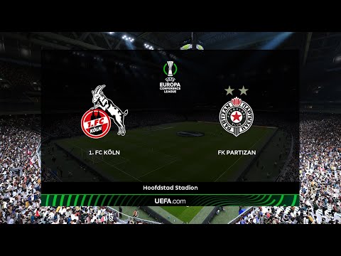 1.FC KöLN vs. FK PARTIZAN - UEFA EUROPA CONFERENCE LEAGUE MATCHDAY 3 - PES 2023