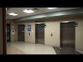 Loud Otis GEN2 Elevators At The Blue Parking Garage Kennestone Hospital Marietta GA