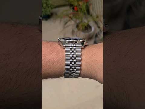 Casio duro jubilee bracelet transforms it to Rolex! #watch #watches #Casio #Rolex #mods #submariner