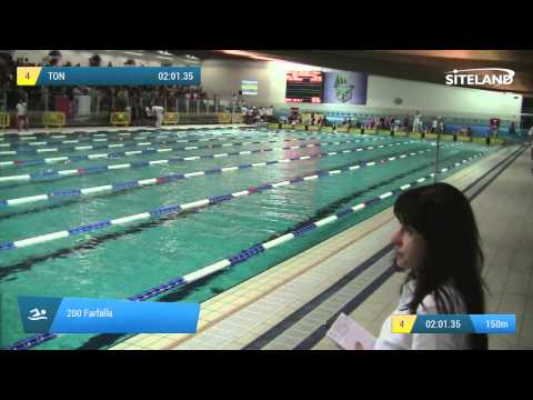 Serie 2 dei 200 Farfalla  Assoluti Maschi Master - Campionati Regionali Master 2015 VENETO e FRIULI