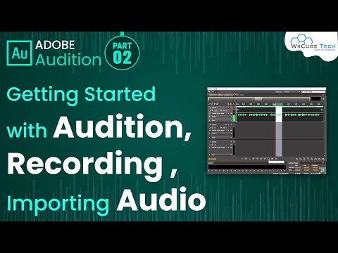 Adobe Audition Interface Intro What is Adobe Audition What is Sound Adobe Audition in Hindi 1