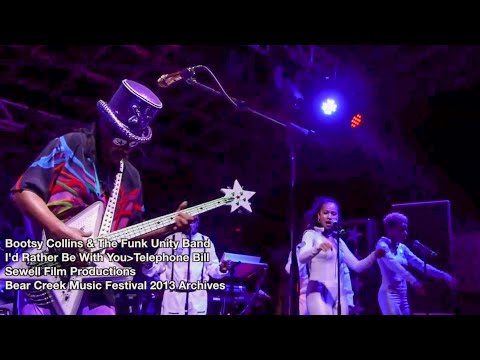 Bootsy Collins - 'I'd Rather Be With You /Telephone bill' @ Bear Creek (Good Quality)
