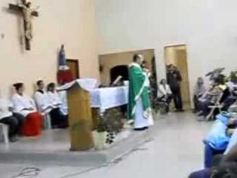 Parte 4 )31 07 2013 Missa de Cura e Libertação Pe Valdecir Godi  Homilia ( Parte 1)