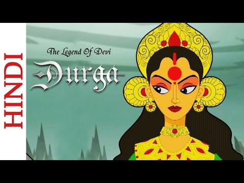 Popular Hindi Mythological Stories - The Legend Of Devi Durga - Goddess Durga Challenges Mahishasura