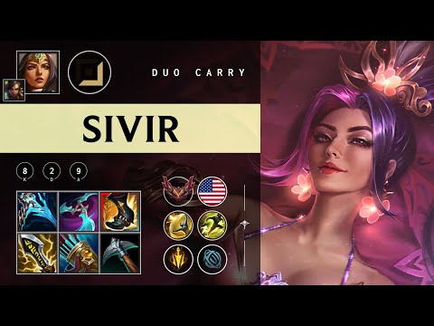 Sivir ADC vs Zeri - NA Grandmaster Patch 25.24