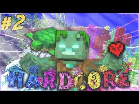 TROVO I CORALLI e IL DROWNED MI UCCIDE??? - Minecraft ITA - Hardcore 1.13 💔 #2