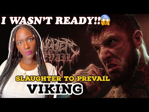 So Wild!! Slaughter To Prevail -  "Viking"  | SINGER FIRST TIME REACTION!