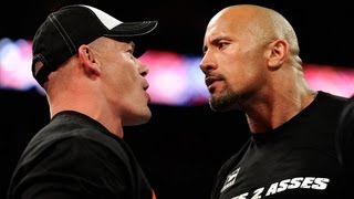 The Rock and John Cena come face-to-face one final time