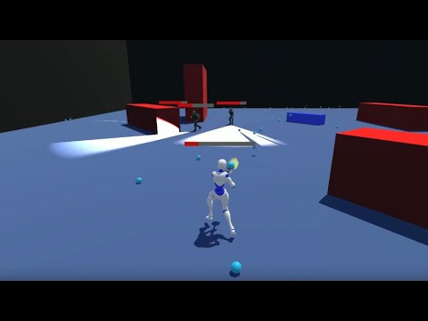 Third Person Shooter Enemies Combat WIP (Unity3D)