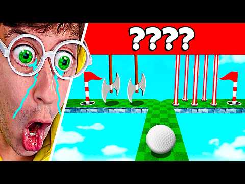 100% TROLL HOLES ⛔! (I DON'T UNDERSTAND ANYTHING 😂⛳) - Golf it