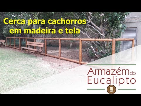 Cercas Duráveis: Eucalipto Tratado e Tela Fortinet