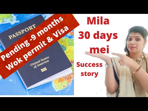 Get abroad visa and work permit in 30 days-awesome success story||law of attraction