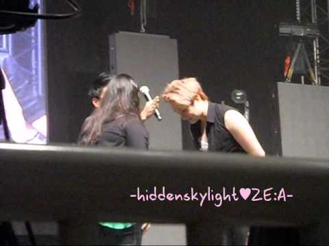 [fancam] 121110 ZE:A Showcase LIVE in Malaysia - Eye Fight