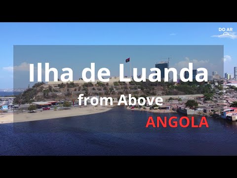 🇦🇴 Ilha de Luanda, Angola | 4K Drone View | Do Ar – Angola Virtual Tour Extra