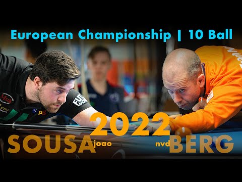 2022 European Championship | Nick Van Den Berg v Joao Sousa | 10 Ball