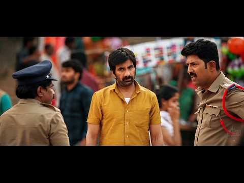 पोलिसवाले को पता नहीं था सामने कलेक्टर खड़ा है : ज़बरदस्त सीन | Ravi Teja | Hindi Dubbed Scene