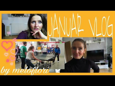 #6 Meloflori tries to Vlog im Januar I DM Haul, ne neue Tasche und ein Tischtennis Turnier :-)