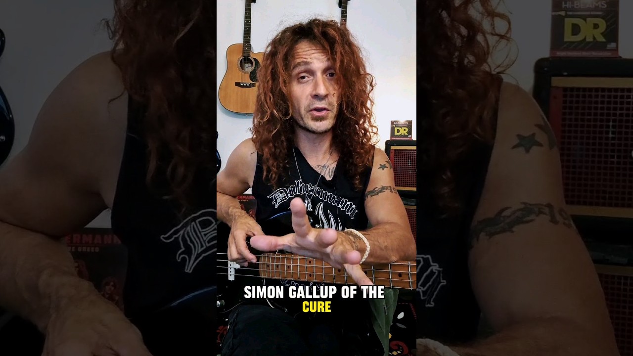 How to play like Simon Gallup #1