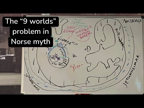 The "Nine Worlds" problem in Norse myth