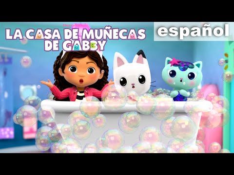 Burbujas de baño | LA CASA DE MUÑECAS DE GABBY | Netflix