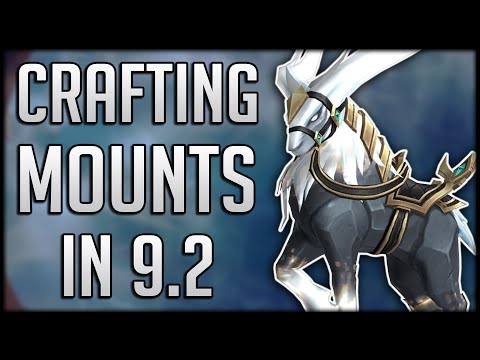 CRAFT YOUR OWN MOUNTS In Patch 9.2 with the Protoform Synthesis Forge