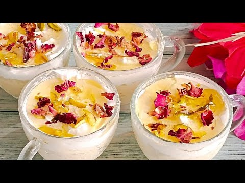 Popular Arabrian Dessert Labanese Nights (Layali Lubnan) Recipe | Semolina Pudding #eidspecial
