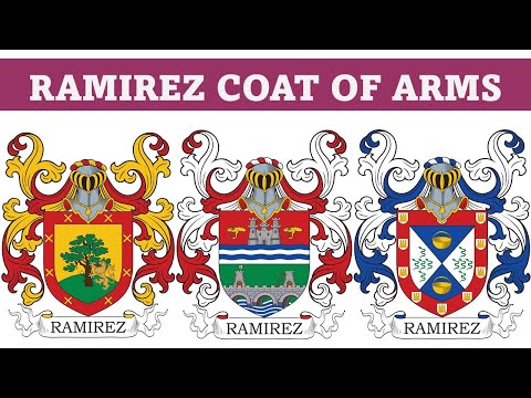 Ramirez Coat of Arms & Family Crest - Symbols, Bearers, History