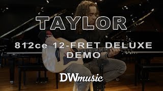 Video thumbnail for Taylor 812ce 12-Fret Demo by DW Music