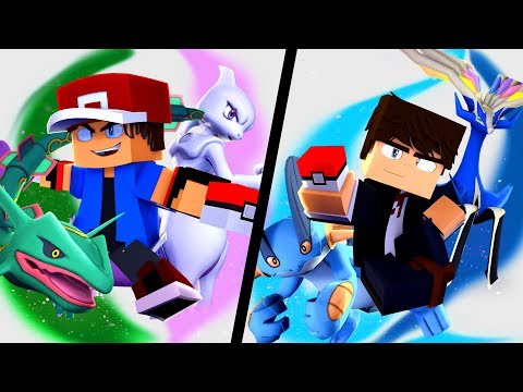 Minecraft: BATALHA DE LENDARIOS na LIGA POKEMON !!! - Pokemon Black #21 ‹ Goten ›