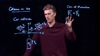Car Crash in Two Dimensions | Physics with Professor Matt Anderson | M9-11