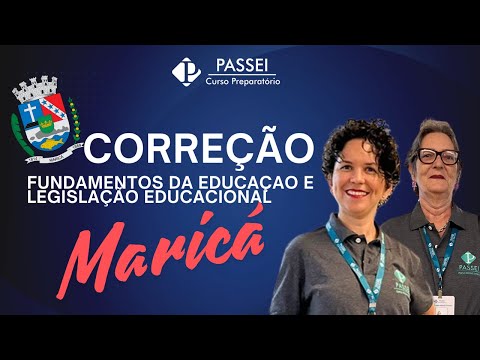 Correção da Prova de MARICÁ- Cosea.