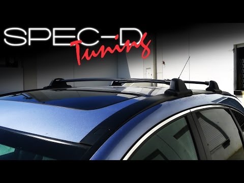 SPECDTUNING INSTALLATION VIDEO: 2007 - 2011 HONDA CR-V ROOF RACK