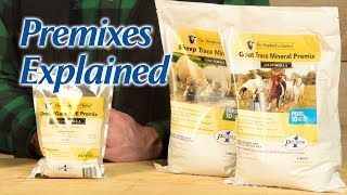 Overview of GOLD Formula Trace Mineral Premixes