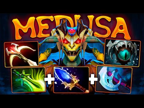 100% WINRATE on Medusa! - Yatoro carry Medusa Dota 2