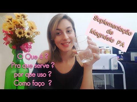 Suplementação de cloreto de Magnésio por que eu faço?