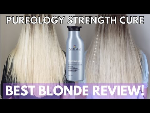 Pureology Strength Cure Best Blonde Purple Toning...