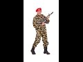 Soldat rød beret kostume video