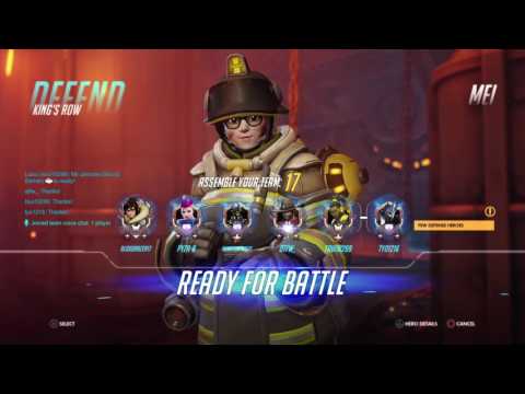 Overwatch: Competitive Mei Gameplay