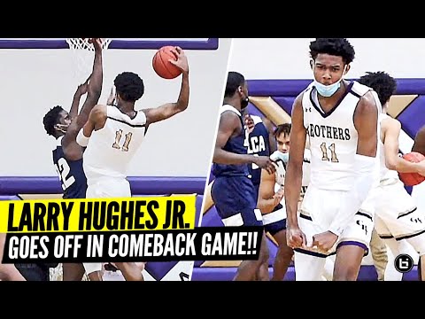 2022 LARRY HUGHES JR & ROB MARTIN GOES OFF IN COMEBACK GAME! CBC VS ST. LOUIS CHRISTIAN WAS A BATTLE
