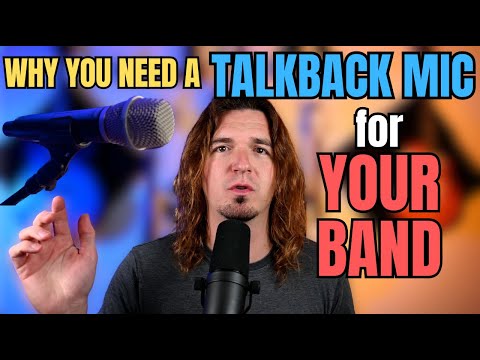 5 WAYS To Setup A TALKBACK MIC For LIVE BANDS - Complete Guide