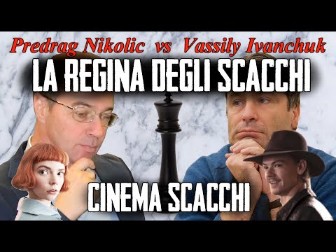 Commented Games 442 CINEMA CHESS 57 - Nikolic vs Ivanchuk - Queen's gambit - [D27] 1995