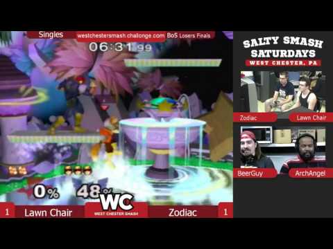 WCS 10/11/15 Singles Losers Finals: Lawn Chair (Fox/Marth) VS Zodiac (Captain Falcon)