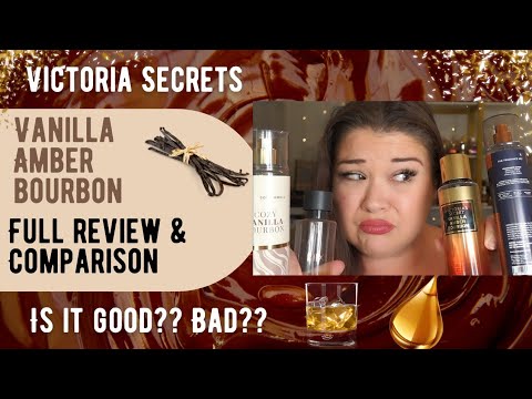 Vanilla Amber Bourbon Bliss: Victoria's Secret New Scent Review & Comparison