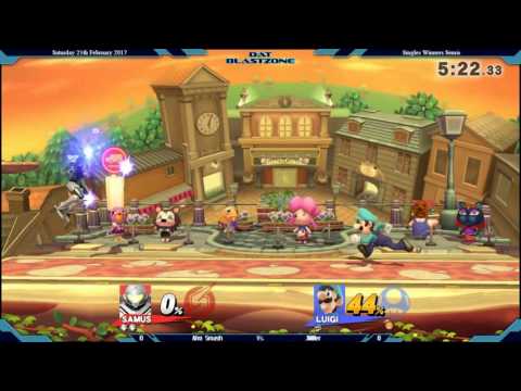 DAT BlastZone 19 - Singles Winners Semis - Afro Smash vs JMiller