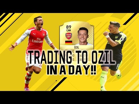 FIFA 17- TRADING TO OZIL IN A DAY FINALE -  AMAZING SNIPES!!