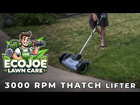 EGO's New 14" Dethatcher Attachment + EGO Commercial PowerHead