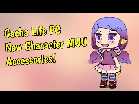 Gacha Life PC OC MUU Accessories! Video