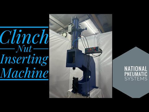 Clinch Nut Press Machine.